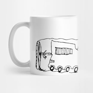 Tunnel drilling machine Mug